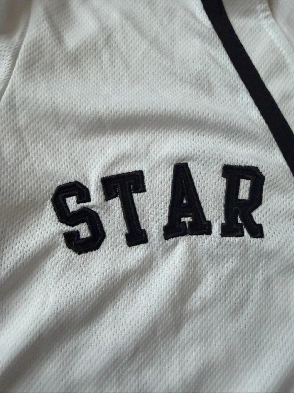 Star Wars White & Black Baseball Jersey - Picture 3 of 6